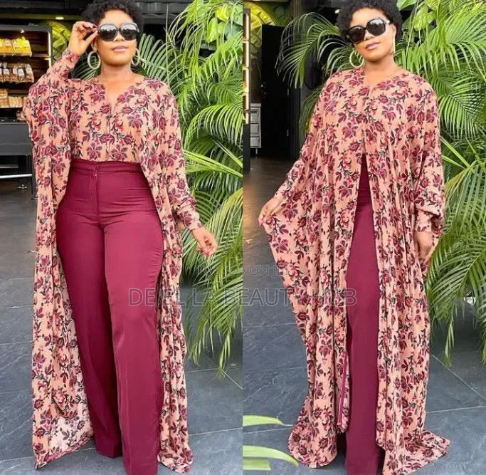 Two Piece Kimono and Pant