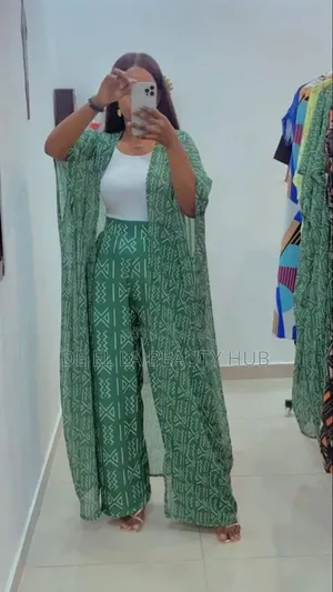 Two Piece Kimono and Pant