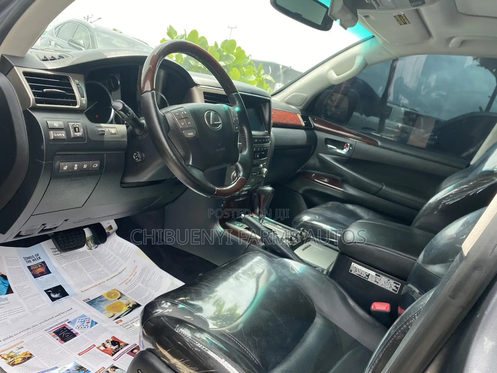 Lexus LX 570 AWD 2015 Gray