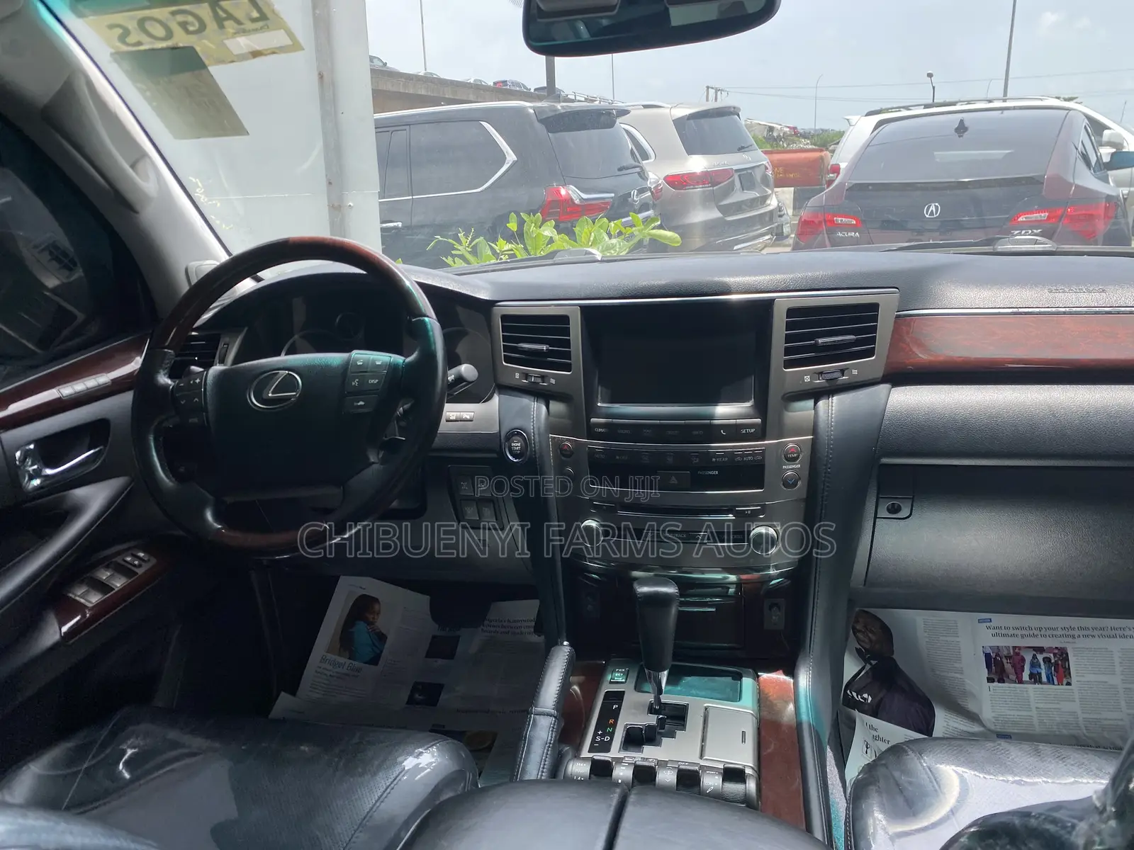 Lexus LX 570 AWD 2015 Gray