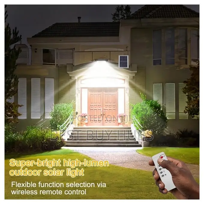 200w Solar Led Flood Light With Remote Control