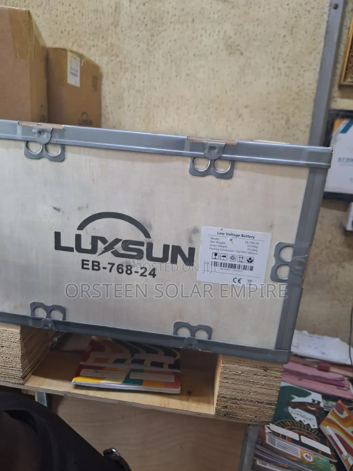 Luxsun 7.5kwh 24v Lithium Battery