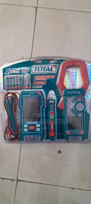 Total Electrical Test Kit 3pcs Ac Dc Clamp Meter