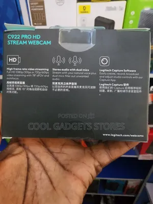 Logitech C922 Pro Hd Stream Webcam