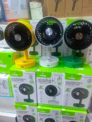 5 Inch Rechargeable Desktop Table Fan