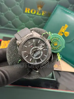Rolex Rubber Strap Wristwatch