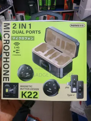 Remax 2-in-1 Wireless Microphone