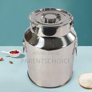 Stainless Steel Container With Silicone Seal Fo Rmilk,Wine, Oil 18/78l