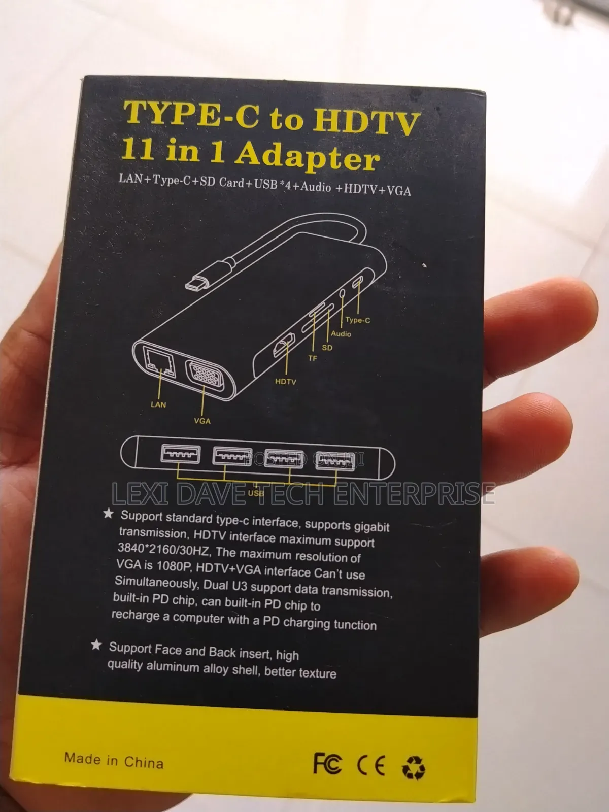 Type-C to HDTV 11-1 Adapter