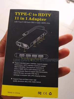 Type-C to HDTV 11-1 Adapter