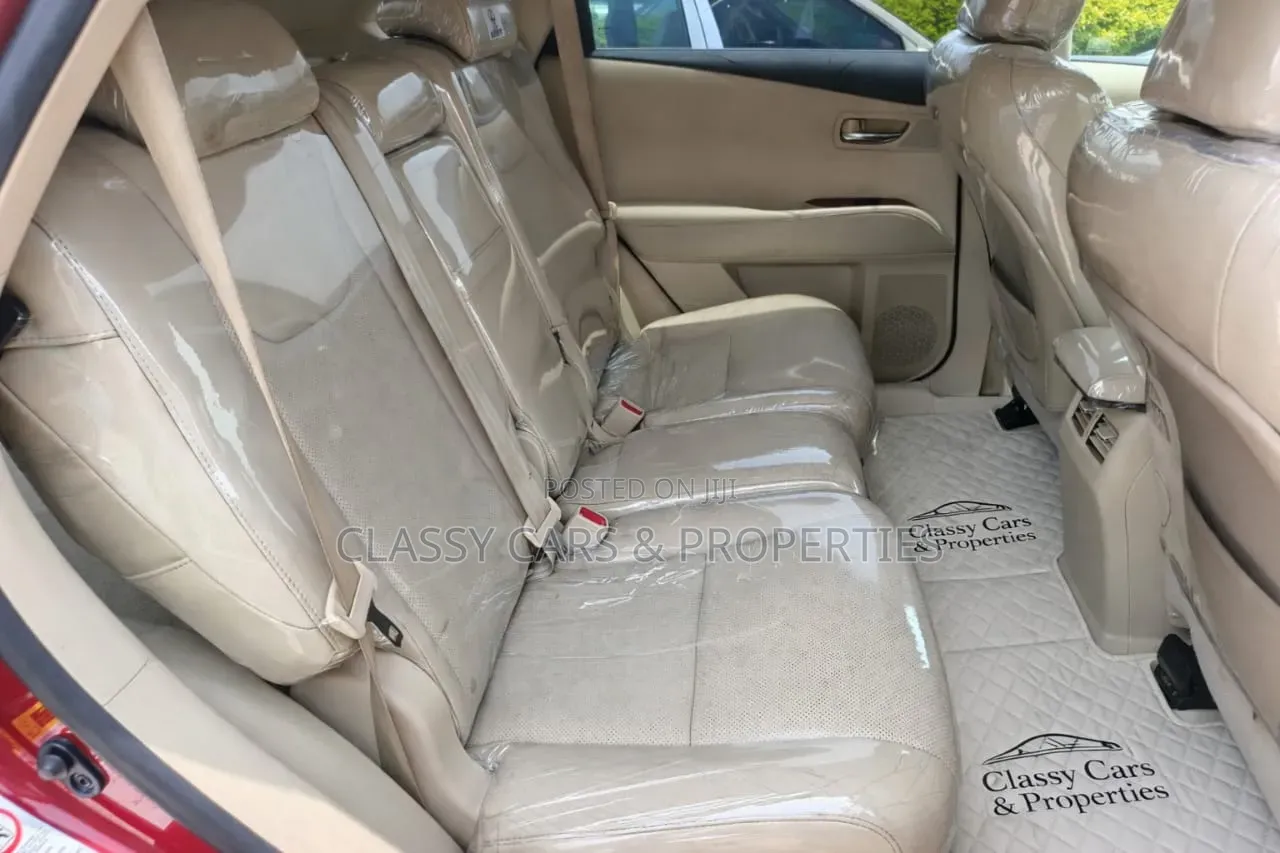 Lexus RX 350 2010 Red