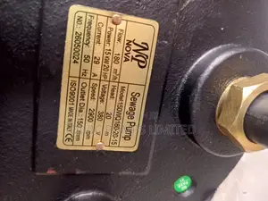 Sewage Pumping Machine