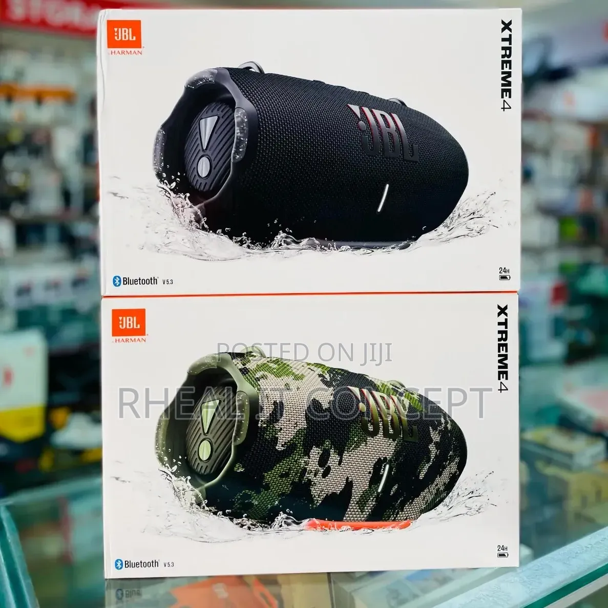 JBL Xtreme 4 Bluetooth Speaker (Black)