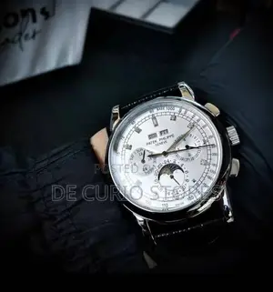 Patek Philippe Leather Watch Automatic
