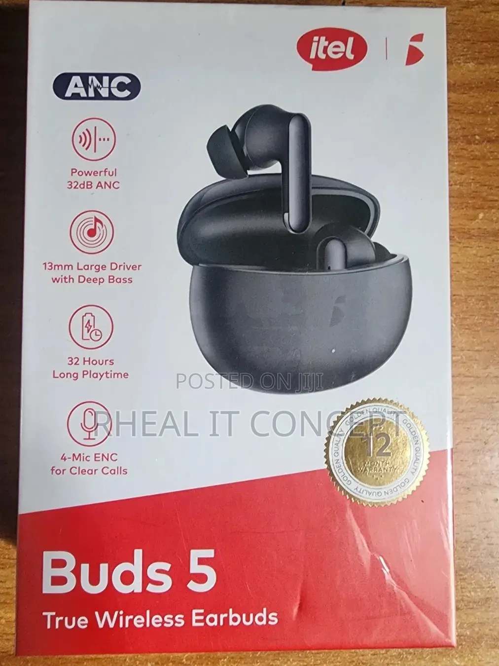 Itel Bud 5 Anc Bluetooth Earpod