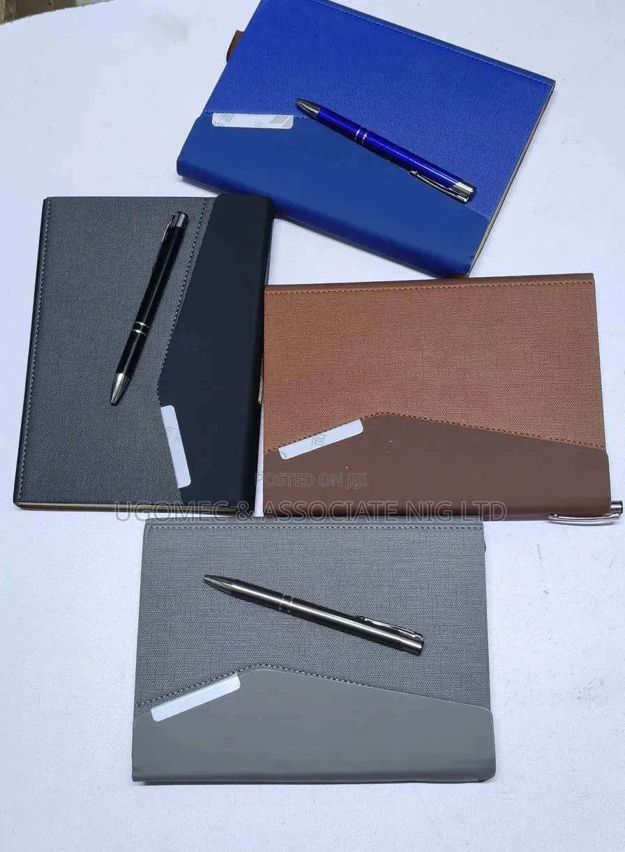 Notepad /Notebook / Jotter A5 Size With Steel Pen