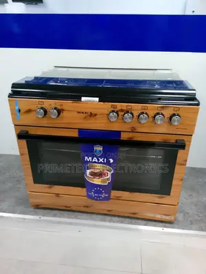 Brand New Maxi Gascooker 60*90cm(5) Burners Wood 1 Year Warranty