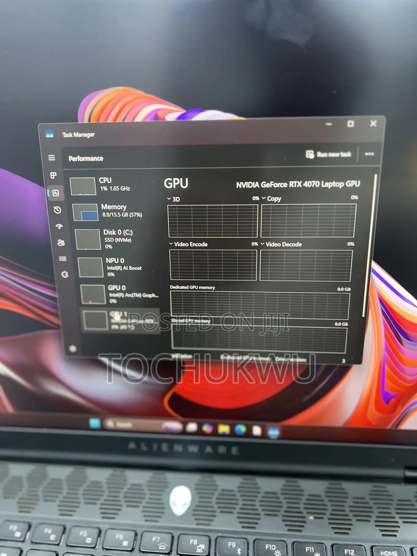 Laptop Alienware 15 R2 16GB Intel Core Ultra 7 SSD 1T