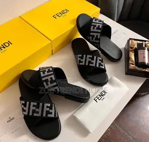 Fendi Palm Slippers