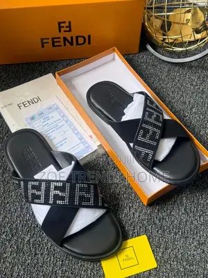 Fendi Palm Slippers