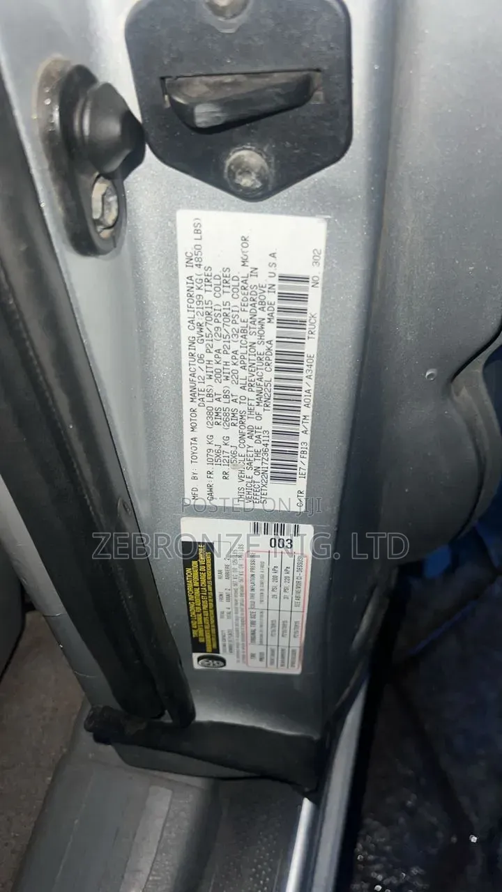 Toyota Tacoma Access Cab 2007 Silver