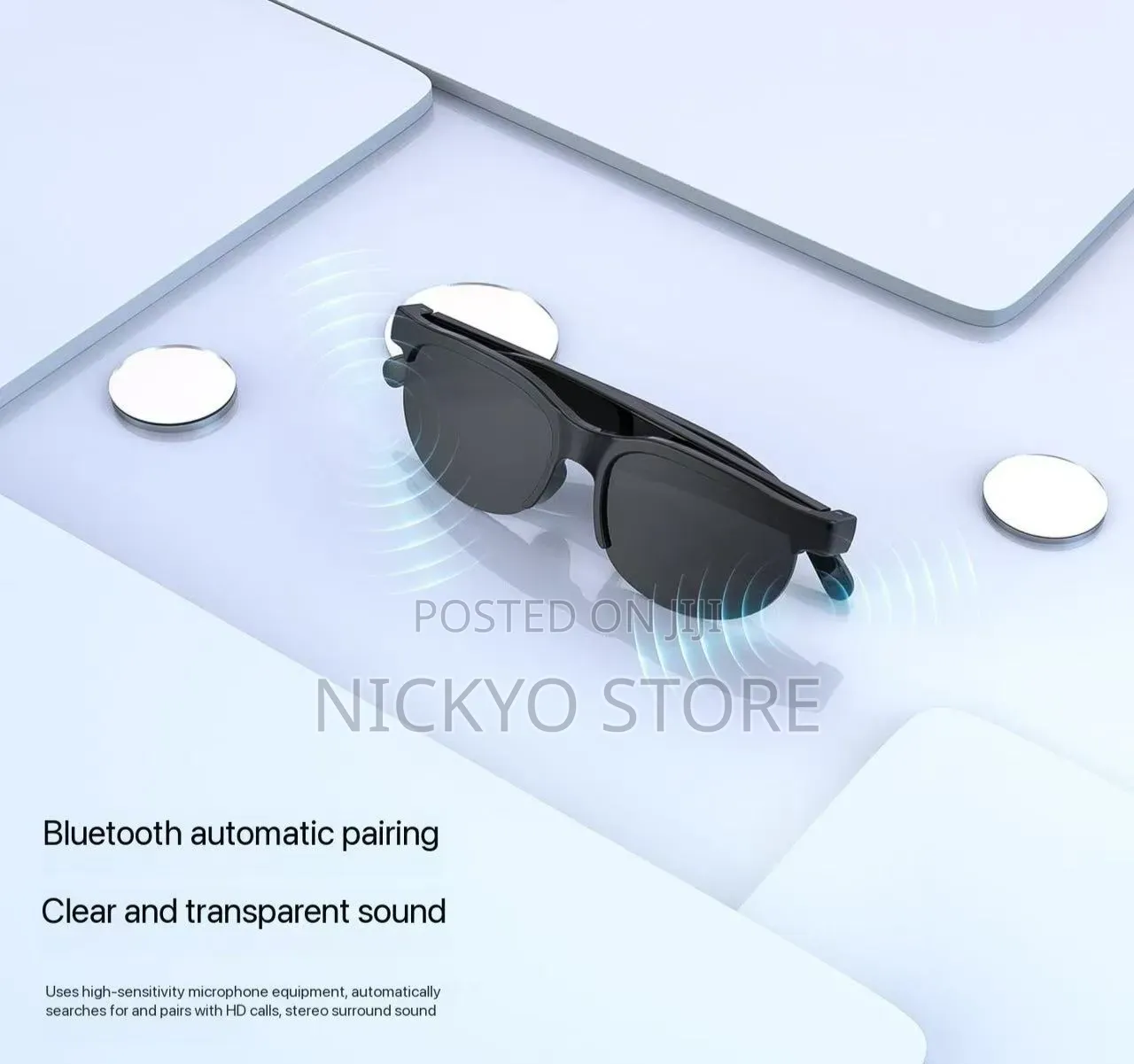 Smart Audio Sunglasses (S01) – Bluetooth Enabled