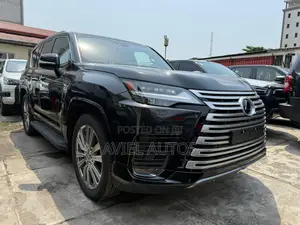New Lexus LX 600 2025 Black