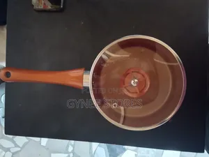 16cm Copper Saucepan With Lid