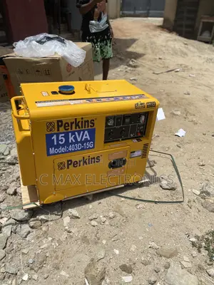 Perkins 15kva Diesel Generator 100% Copper Coil With a 1 Year Warranty