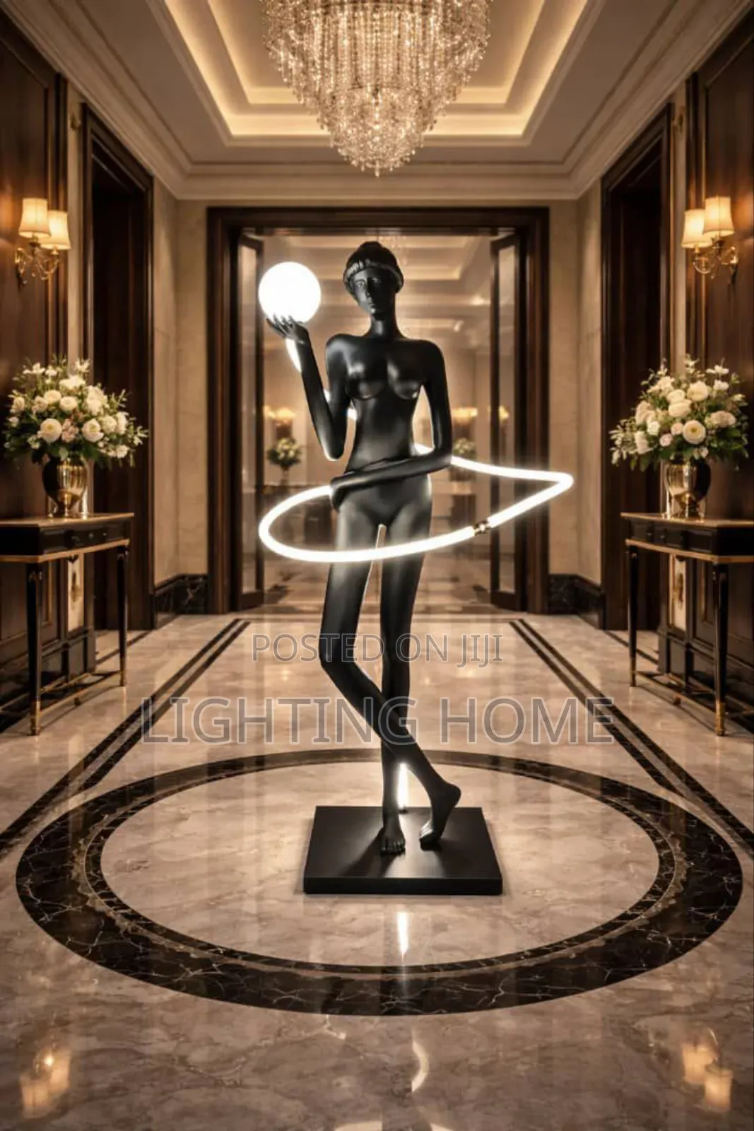 Led Standing Humanoid Floor Lamp