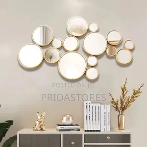 Antique Gold Living Room Decor Mirror
