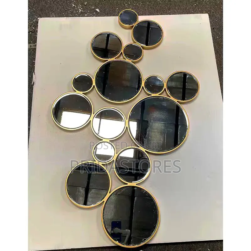 Antique Gold Living Room Decor Mirror