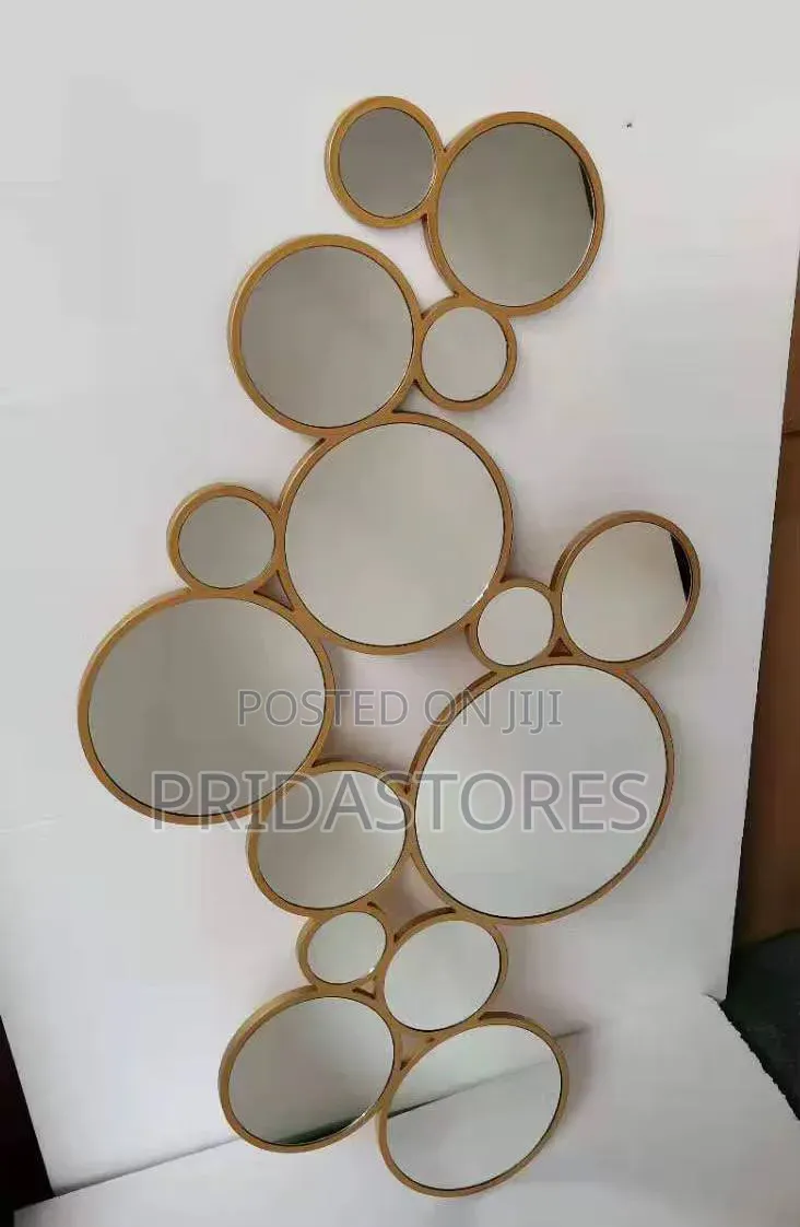 Antique Gold Living Room Decor Mirror