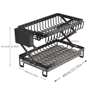 This Is a 2tier Dish Drainer Rack Storage