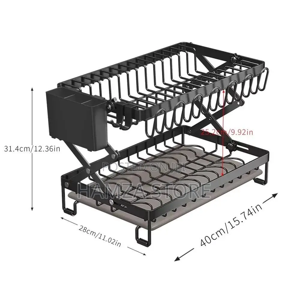 This Is a 2tier Dish Drainer Rack Storage