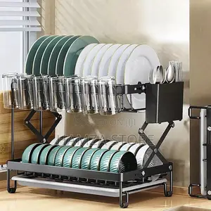 This Is a 2tier Dish Drainer Rack Storage