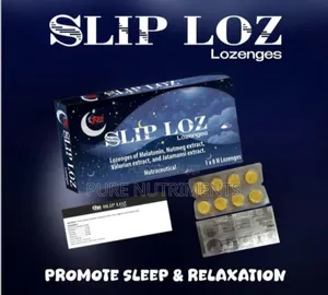 Slip Loz - Sleep Lozenges With Melatonin Valerian Extract 8 Loz