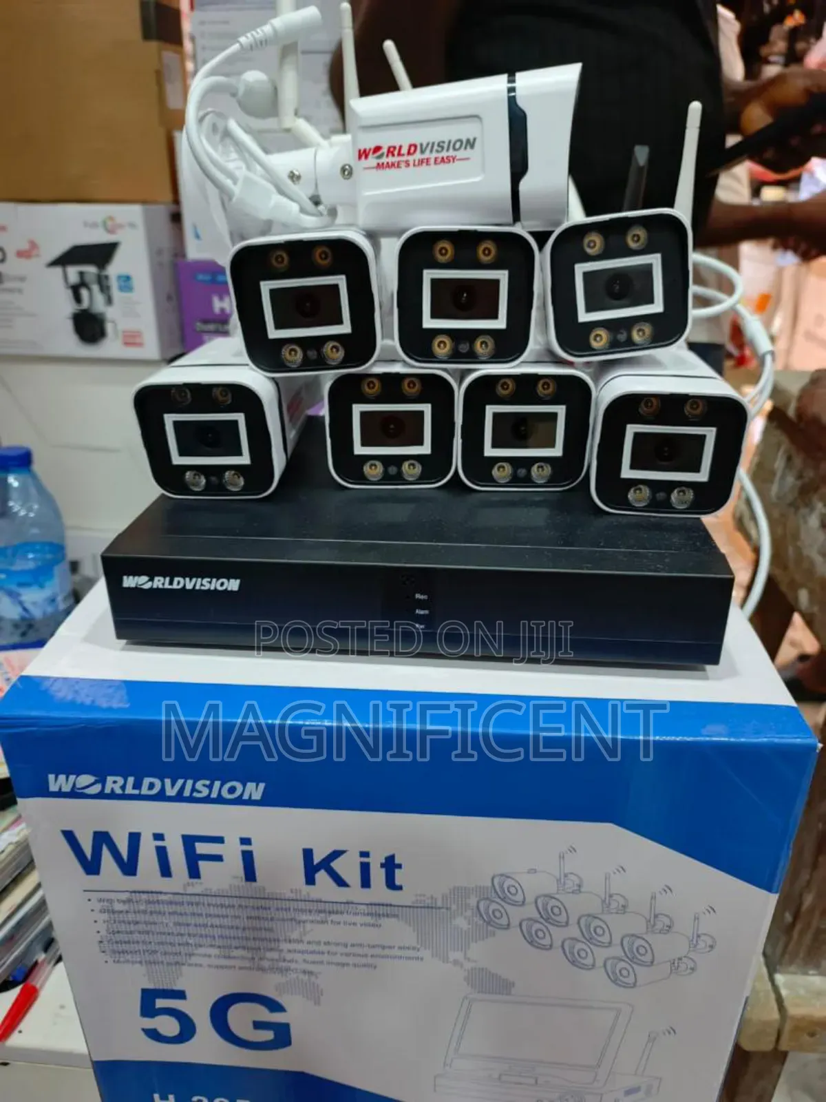 Hisvision 8ch Wifi CCTV Kit – Wireless Security Camera System (5g