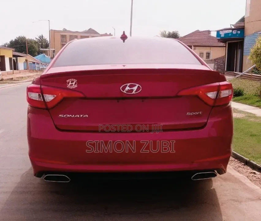 Hyundai Sonata 2017 Red