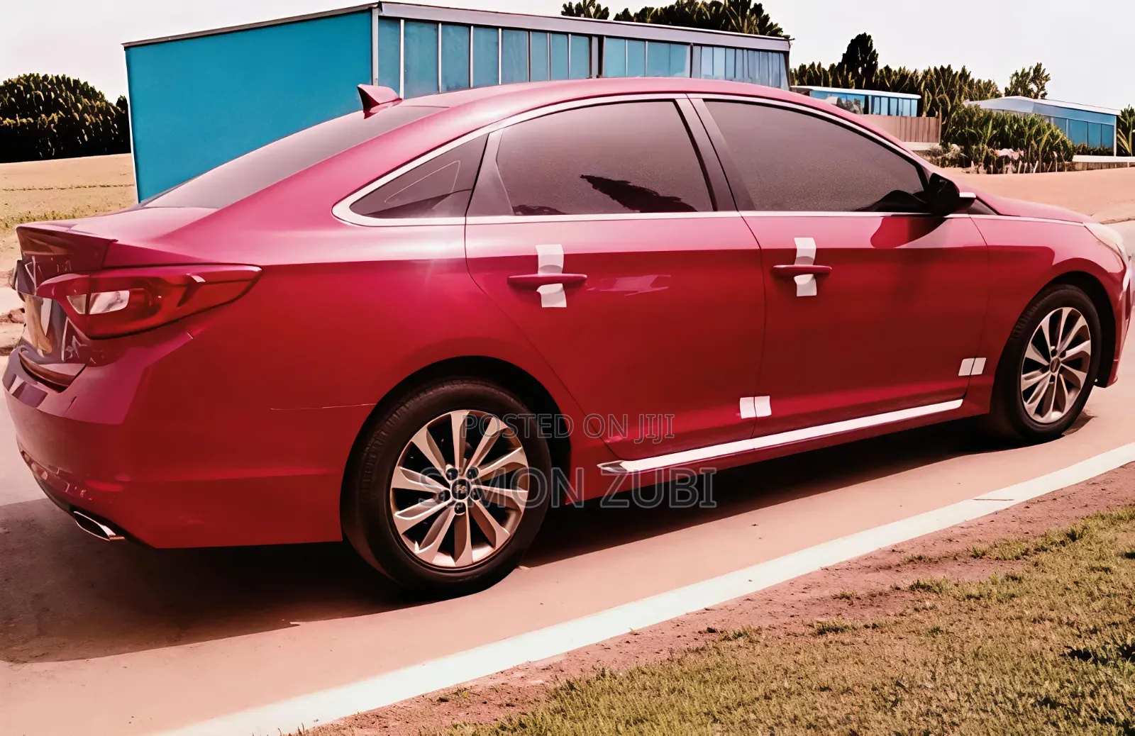 Hyundai Sonata 2017 Red