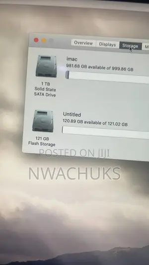 Desktop Computer Apple iMac 8GB Intel Core i7 HDD+SSD 1T