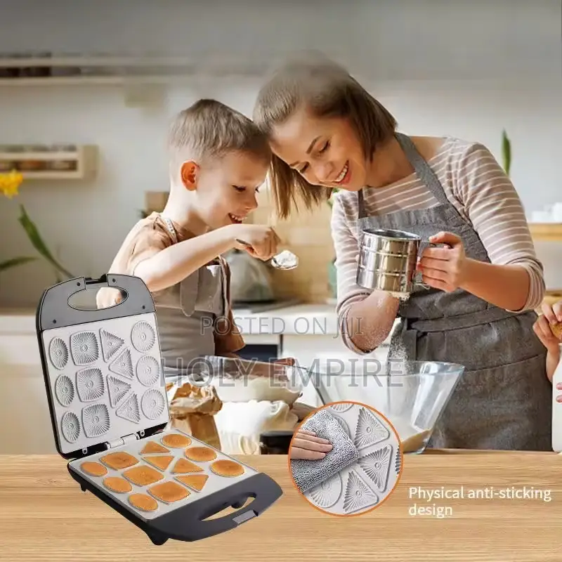 Sokani 17b Kitchenware Donuts Cookies Breakfast Maker Waffle Maker
