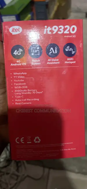 New Itel Power 900 Black