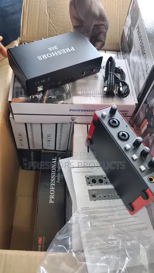 Usb 24bitz Professional Preshors Audio Interface