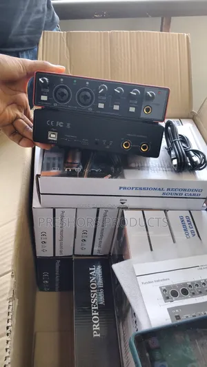 Usb 24bitz Professional Preshors Audio Interface
