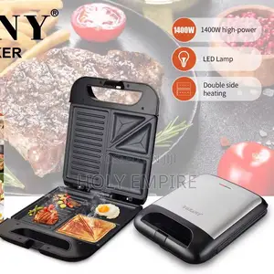 3-in-1non-Stick Plates Barbecue Maker Breakfast Bread Sandwich Maker