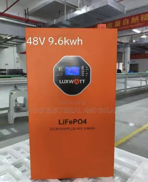 Luxwatt 9.6kwh 51.2v Lithium Ion Batteries With 5years Warranty
