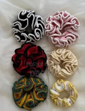 Crochet Scrunchies for Sale