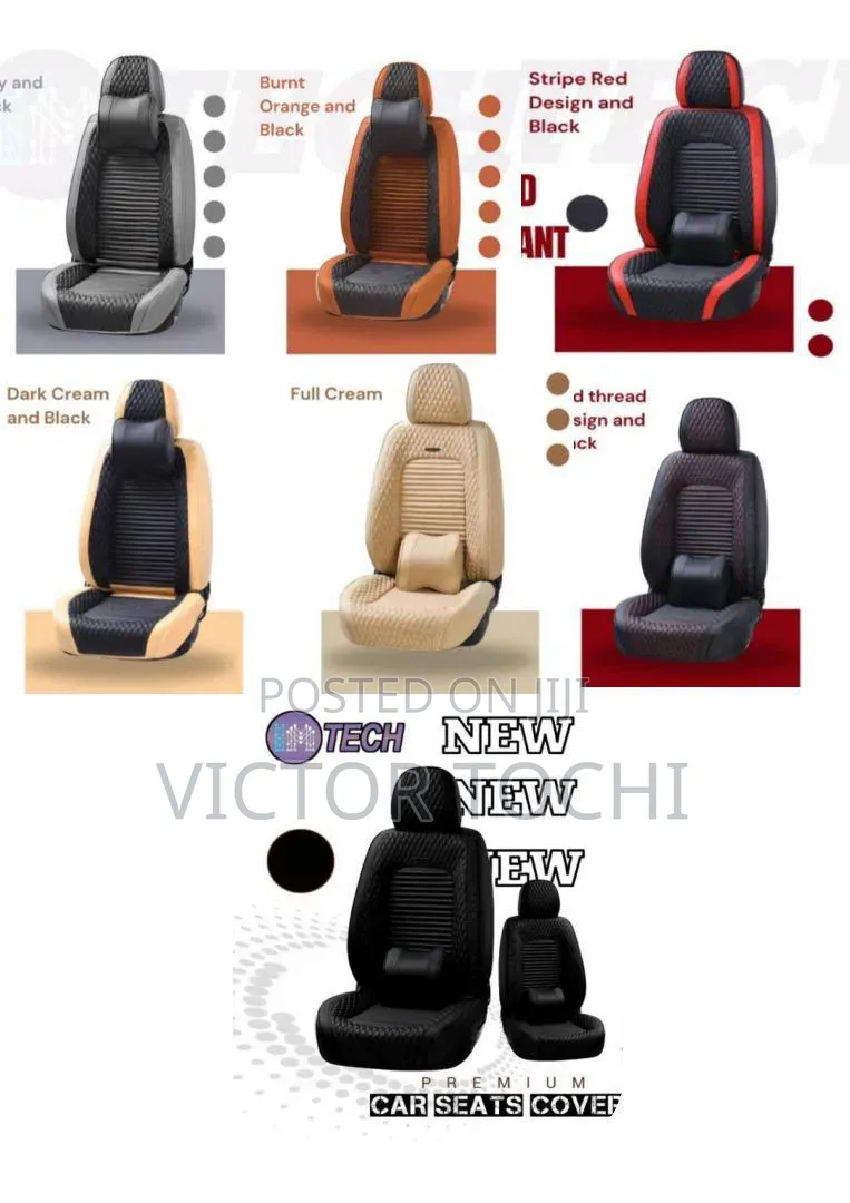 Tech Quality Leather Car Seat Covers