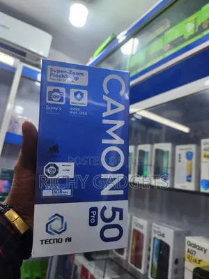 New Tecno Camon 50 Pro 256 GB